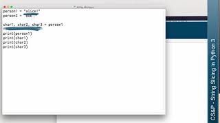Learn CS: String Slicing in Python 3