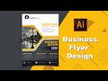 illustrator cc tutorial graphic design business flyer design