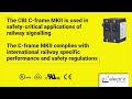 cbi c frame mkii circuit breaker for equipment railway signalling