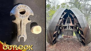 What Is This MYSTERIOUS Metal Casting Stamped Patented 1932 And These Wheels In A Vietnam Memorial?