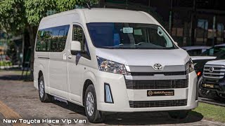 New Toyota Hiace Class Luxury Van - Exterior and Interior