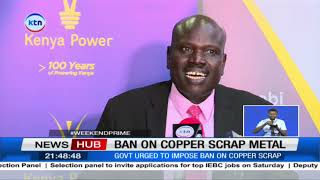 Government urged to impose ban on copper scrap