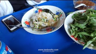 ร้านป้าหยินขนมจีนหยวกกล้วย สังขละบุรี