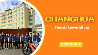 🌏🚲 igus® bike world tour | Changhua |  @ChinFong  金豐機器工業、扇形車庫 🚴‍♂️👣