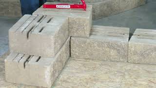 7. Make VERSA-LOK walls with 90-degree inside corners!