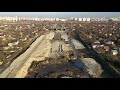 02.01.2021. Подільсько Воскресенський міст. podilsko voskresensky bridge. kyiv. 4k