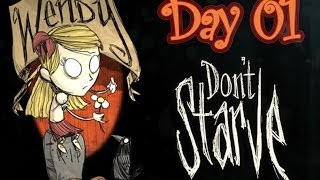 【新々・ふしぎサバイバル】Don't Starve をWendyで攻略実況 1日目