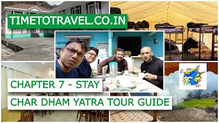 Char Dham Yatra - Complete Tour Guide - Chapter 7 - Where to stay in Char Dham Yatra