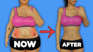 4 EASY EXERCISES to Lose Belly Fat In 17 Days