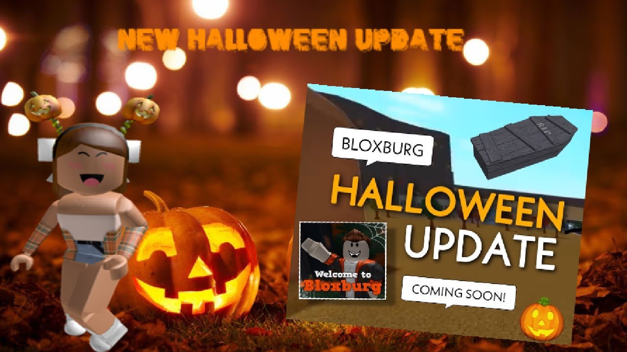 NEW BLOXBURG HALLOWEEN UPDATE!! 0.9.1 Trick Or Treating - YouTube