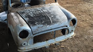 Classic Mini Restoration -In 30 seconds! 🚗