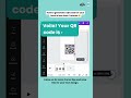 Easy Canva tutorial~ How to generate a QR code for your links in less than 1 minute 😯 #shorts
