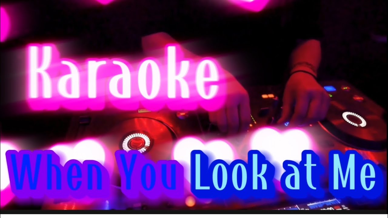 Karaoke When You Look At Me Obito X Seachains Youtube