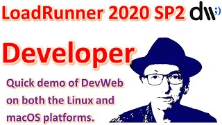 LoadRunner Developer - Quick DevWeb demo on Linux and macOS platforms (cont. from previous video)