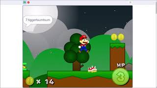 Super Mario on Scratch CLOUD Multiplayer Fun!