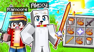 CREAMOS Nuevas ESPADAS en Minecraft ⚔️😂 | Minecraft Alexy