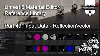 Material Editor Reference 49 - Input Data - Reflection Vector