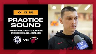 Christopher, Jaquez Jr., Love, Herro, Jović, Spoelstra | Shootaround Interview | January 13, 2025