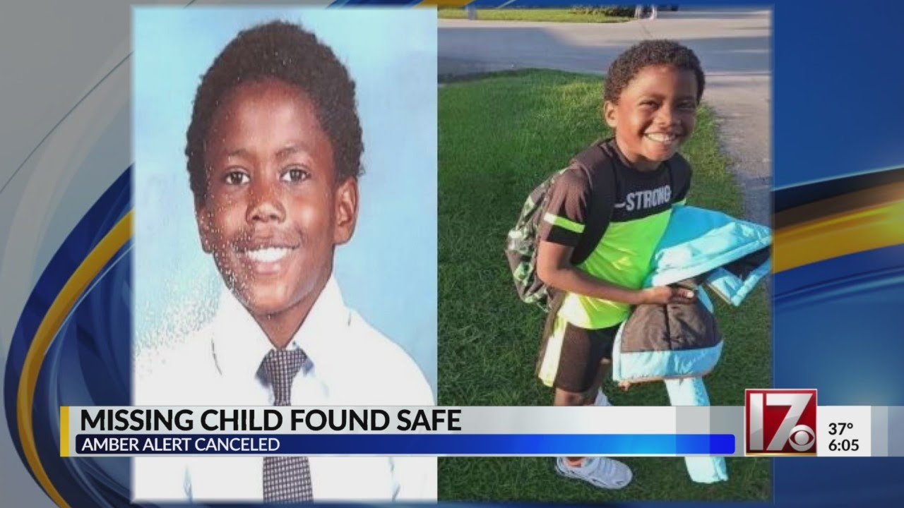 Amber Alert Canceled After Missing Boy Found Safe - YouTube