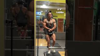 This is What 160 Pounds On 5’9” Looks Like | Natural Bodybuilding