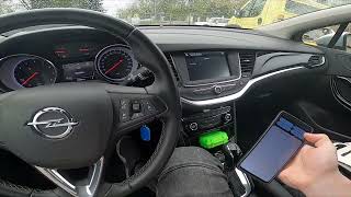 How to Pair Smartphones with System via Bluetooth in Opel Astra K ( 2015 – 2022 )