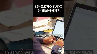 6탄 투자시 공포지수 VIX지수는 왜 봐야하지? #주식공부 #지수 #이슈