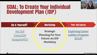Plan Strategically for Your Future: An IDP Workshop (Spring 2026)