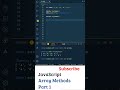 Javascript In Telugu: Arrays In Javascript, Javascript Tutorial Telugu, ReactJS Telugu