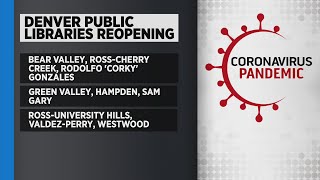 Denver Public Library Reopens 9 Branches Nearly 1 Year After Pandemic Closure