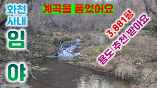 임야 48번 꼭보고가세요 추천합니다(전속중개)  약3880평 전체계획관리(3억2천) 비오기 전 촬영 캠핑장 등 용도 다양  화장실 있어요/독립된 계곡/ 033-747-7545