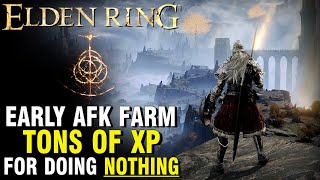 Elden Ring - Early Game AFK Farm For Easy Runes and Fast Level Ups