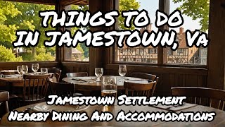 Things To Do in Jamestown, VA, Dining and Accommodations Nearby