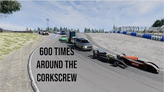 600 Times Around The Corkscrew