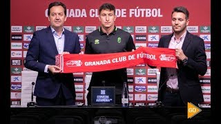 Nicolás Aguirre ha sido presentado como jugador del Granada CF