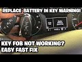 2019-2023 Chevy Malibu Key Fob Battery Replacement