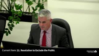 24.09.19 - Item 21 - Resolution to Exclude the Public