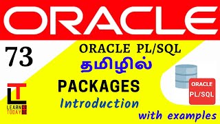 Packages in PLSQL | Oracle PLSQL tutorial in TAMIL @learncodetodaytamil