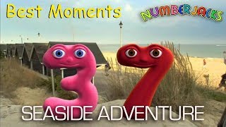 Numberjacks Seaside Adventure | Best Moments