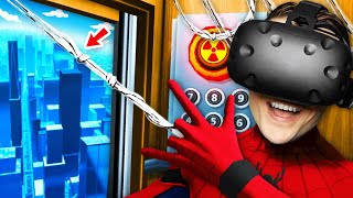 NEW Becoming SPIDER-MAN In VR ELEVATOR