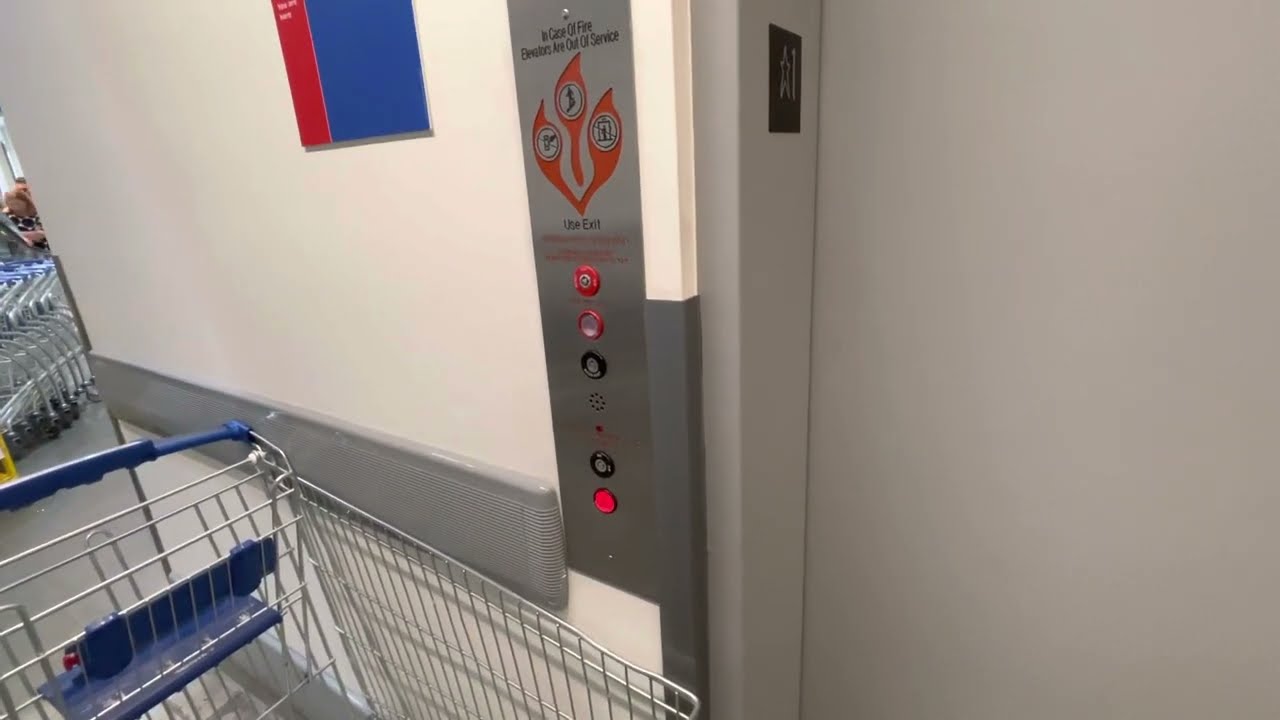 Very Busy Cascade Hydraulic Elevators At Ikea Renton Wa Youtube