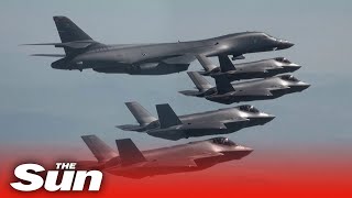 U.S. bombers return to Korean peninsula for drills after North's ICBM launch