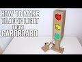How To Make Traffic Light from Cardboard