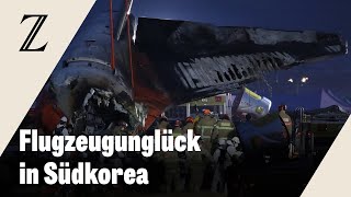 Südkorea: Flugzeug mit 181 Passagieren an Bord in Südkorea verunglückt