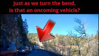 Craziness! Driving on AZ SR-89A out of Sedona