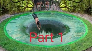I Build Underground House Water Slide To Tunnel Underground Swimming Pools For hiding #youtubeshorts