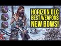 Horizon Zero Dawn Best Weapons INSANE BOWS  (Horizon Zero Dawn Frozen Wilds - Horizon Zero Dawn DLC)