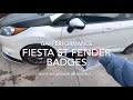 Fiesta ST Fender Gel Badges - Whoosh Motorsports