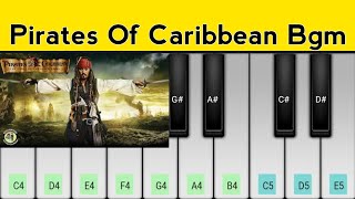 Pirates Of The Caribbean Theme | Jack Sparrow | Easy Piano Tutorial