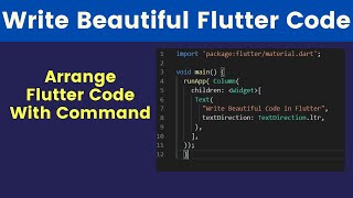 Refactor Code In Flutter [Make you Code Beautiful] - (Flutter Tutorials)
