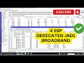 4 ISP - Dedicated jadi Broadband | Unlimited YT WA Game